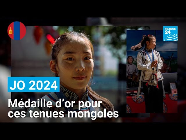 JO 2024 : le succès des tenues mongoles fortes en symboles • FRANCE 24