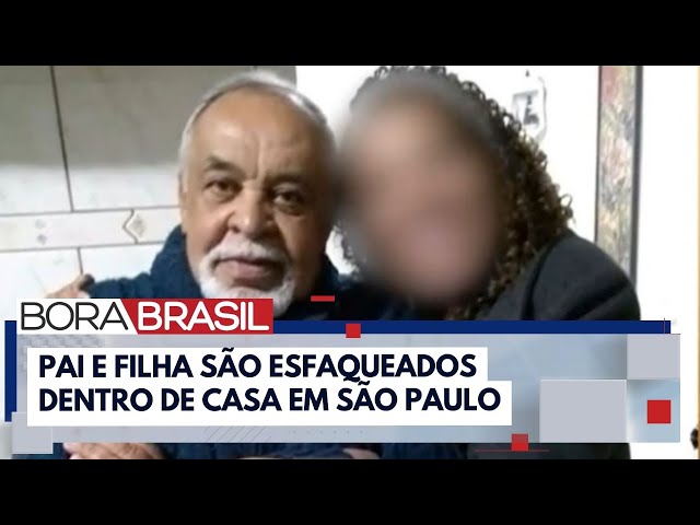 ⁣Ex-cunhado é suspeito de esfaquear pai e filha em São Paulo | Bora Brasil