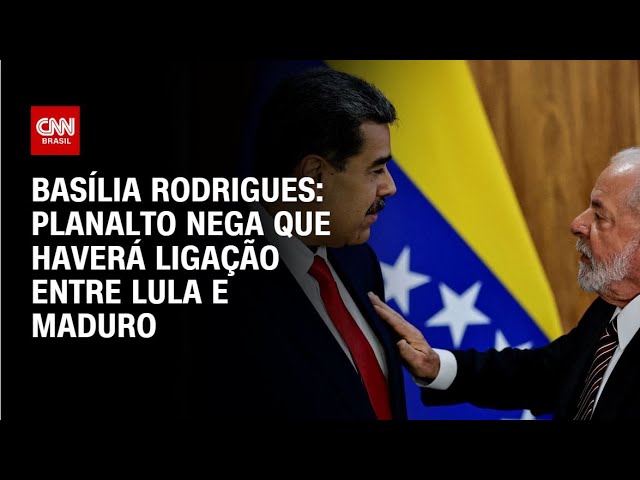 ⁣Basília Rodrigues: Planalto nega que haverá ligação entre Lula e Maduro | LIVE CNN