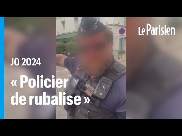 JO Paris 2024 : un policier renvoyé de sa mission JO après une vidéo humoristique virale