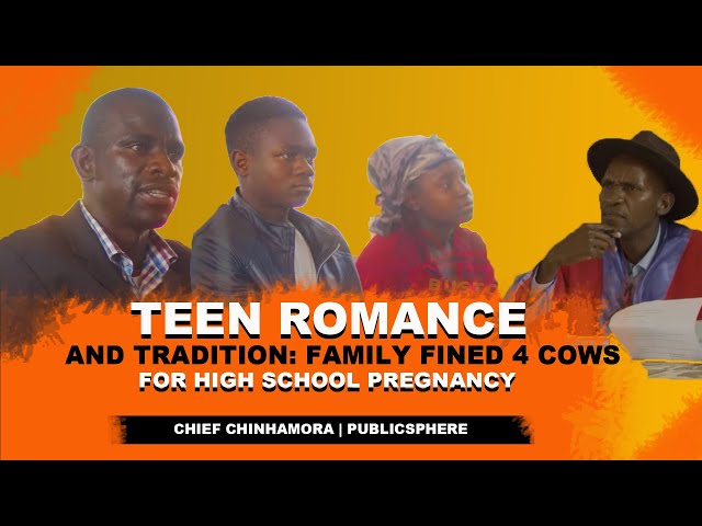 ⁣Teen Romance and Tradition: Family Fined 4 Cows for High School Pregnancy | Chief Chinhamora