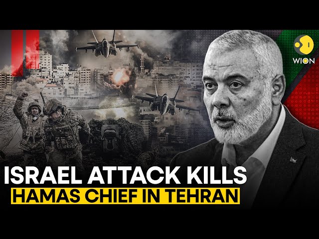 ⁣Israel-Hamas War LIVE: Iranians mourn Hamas leader Haniyeh's assassination in Tehran | WION LIV