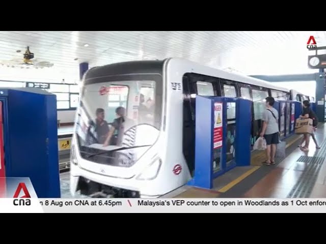 ⁣Two new train cars enter service on Bukit Panjang LRT, entire fleet to be renewed by 2026