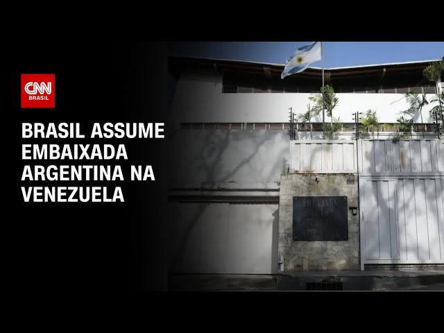 Brasil assume embaixada argentina na Venezuela | BASTIDORES CNN