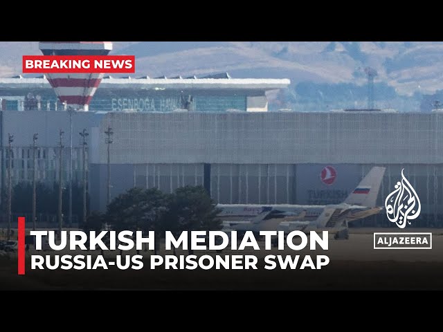 ⁣Turkey says it  coordinating ‘extensive’ Russia-US prisoner swap in Ankara