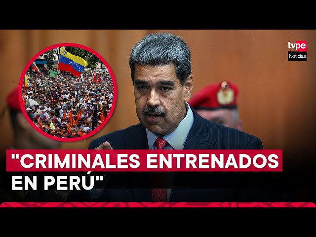 Crisis en Venezuela: Nicolás Maduro dice que se han capturado a 1200 "criminales entrenados en 