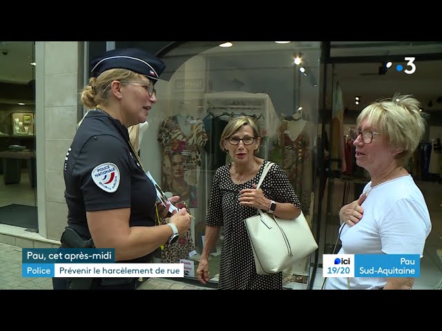 ⁣Campagne de sensibilisation au harcèlement de rue