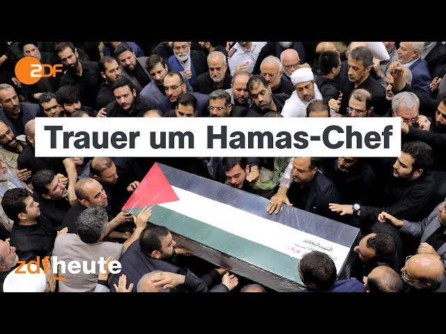 ⁣Tausende trauern in Teheran um Hanija - Drohungen und Vorwürfe gegen Israel