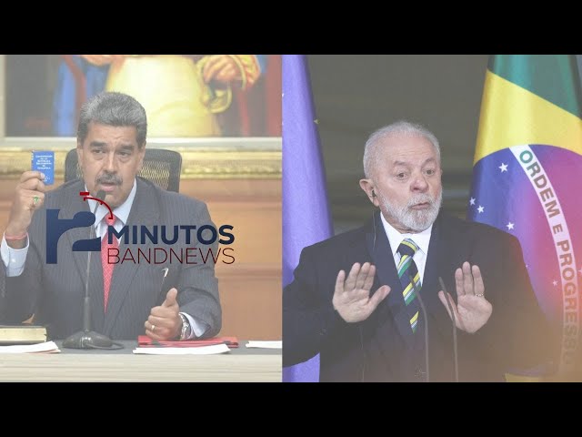 BandNews em 2 Minutos (1/08/24-Tarde) Lula e Maduro devem conversar hoje por telefone |BandNews TV