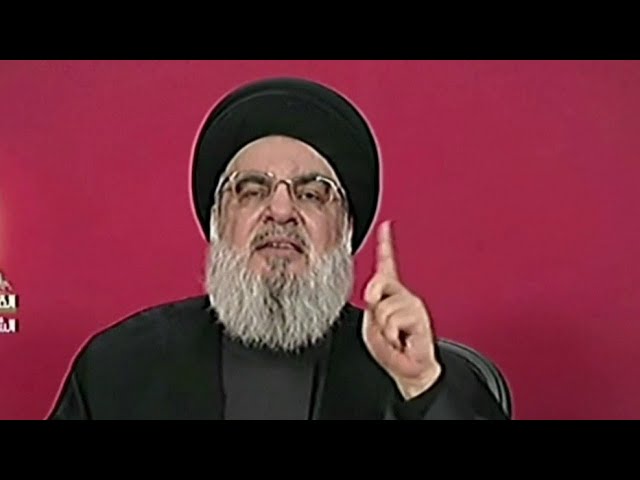 Nasrallah annonce une intensification des combats