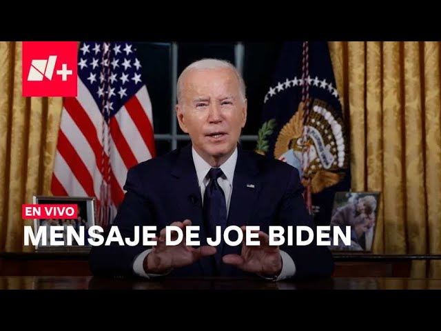 En Vivo: El presidente de Estados Unidos, Joe Biden, ofrece un mensaje.