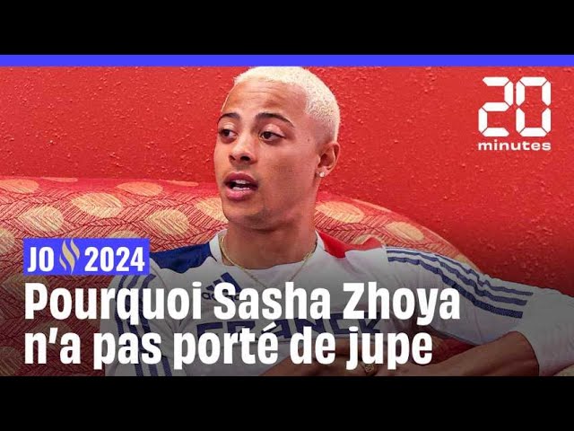 JO 2024 : Pourquoi Sasha Zhoya n'a pas porté de jupe à la cérémonie d'ouverture, comme pré