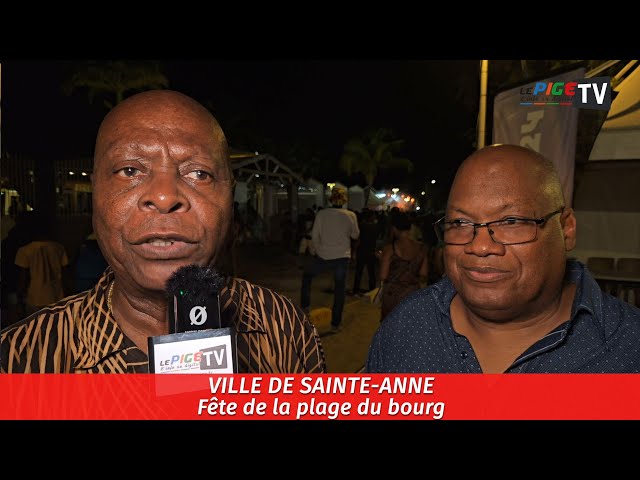 ⁣Ville de Sainte-Anne : Fête de la plage du bourg