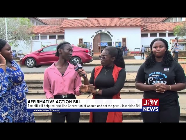 ⁣The bill will help the next line Generation of women and set the pace - Josephine Nti.