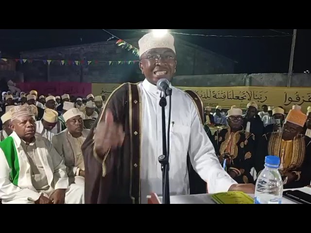 Fundi SAÏD MOHAMED HAROUNA s'adresse au régime d'AZALI Assoumani : RAPPEL