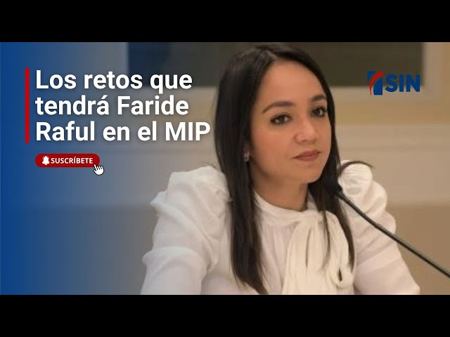 ⁣Seguridad ciudadana y reforma policial entre principales retos para Faride Raful en MIP