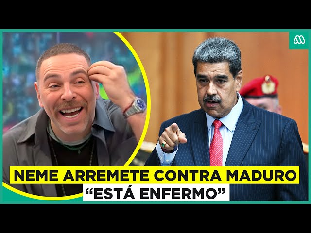 "Está enfermo de la cabeza": Neme arremete contra Maduro tras dura acusación a Chile