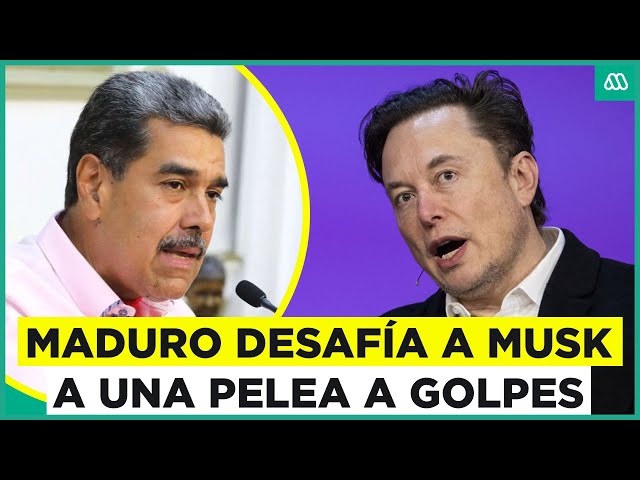 "No te tengo miedo, vamos a darnos, dónde quieras": Nicolás Maduro desafía a Elon Musk a u