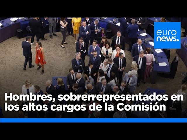 ⁣Los hombres, sobrerrepresentados en varias de las comisiones de la Eurocámara