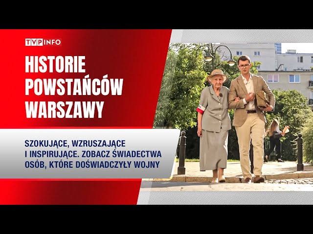 ⁣Historie powstańców Warszawy | 80. rocznica wybuchu Powstania Warszawskiego