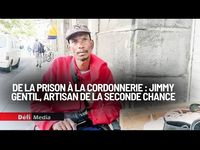 ⁣De la prison à la cordonnerie : Jimmy Gentil, artisan de la seconde chance