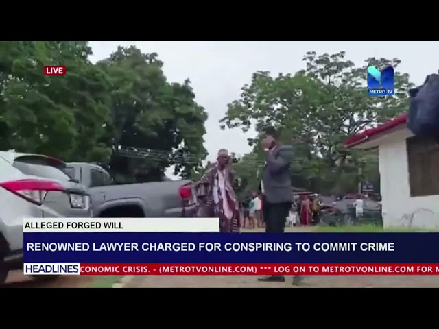 Renowned Lawyer Charged for conspiring to commit crime