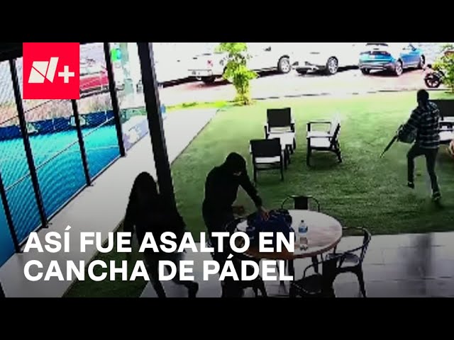 Captan asalto en cancha de pádel en Jacona, Michoacán - Despierta