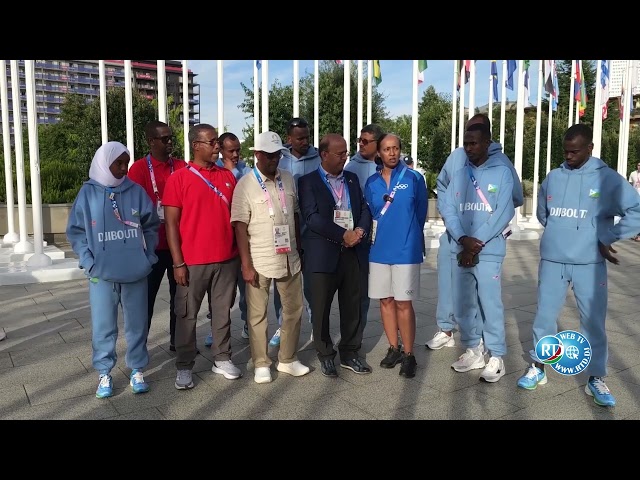 ⁣Reaction de madame Aicha Garad, president du comite olympique Djiboutiens