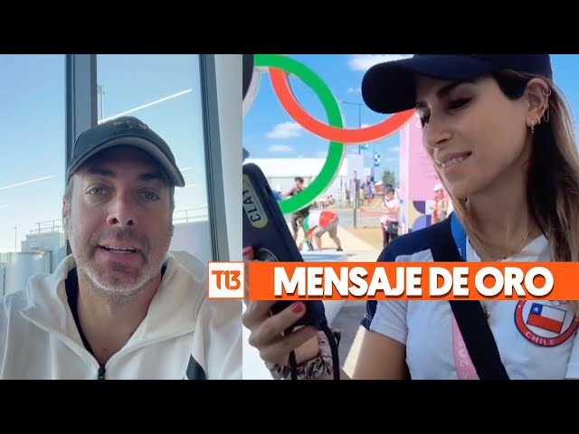 Exclusivo T13: La reacción de Francisca Crovetto tras mensaje de Nicolás Massú por el oro olímpico