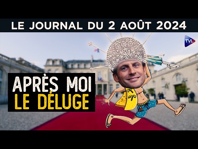 ⁣JO de Paris : cache-misère de Macron ? - Le JT du vendredi 2 août