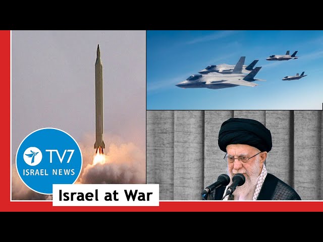 Israel pledges very hard response vs Iran; U.S. bolsters its Mideast presence TV7 Israel News 05.08