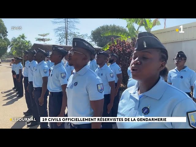 ⁣19 civils officiellement réservistes de la gendarmerie