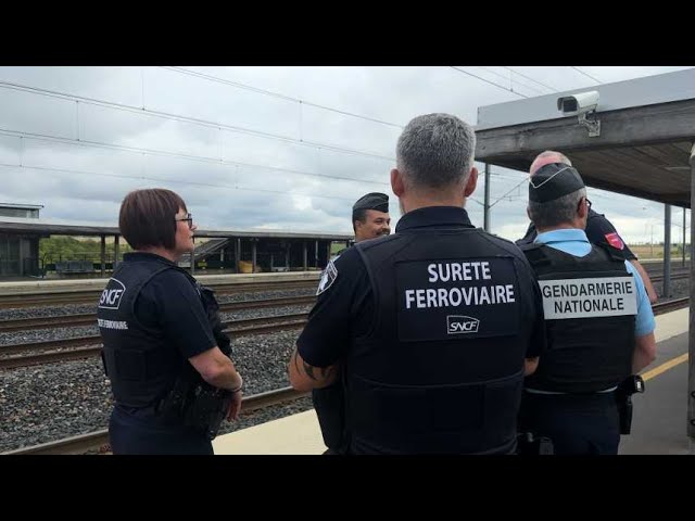 ⁣Les lignes SNCF sous surveillance en Meuse après les sabotages