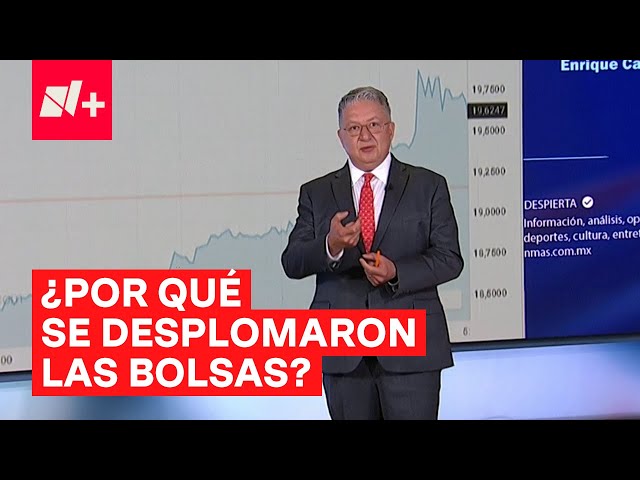 ¿Por qué las bolsas mundiales están desplomándose? - N+