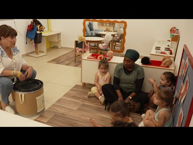 Reportage : une crèche dotée d'un équipement anti-missiles à Sderot