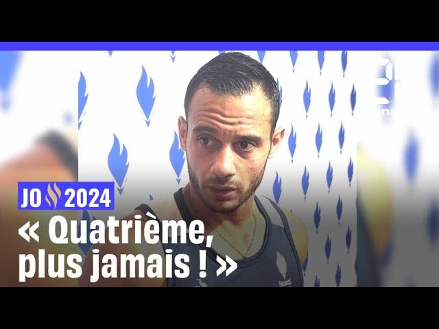 JO 2024 : «Quatrième, ça ne se reproduira plus», promet le gymnaste Samir Aït Saïd