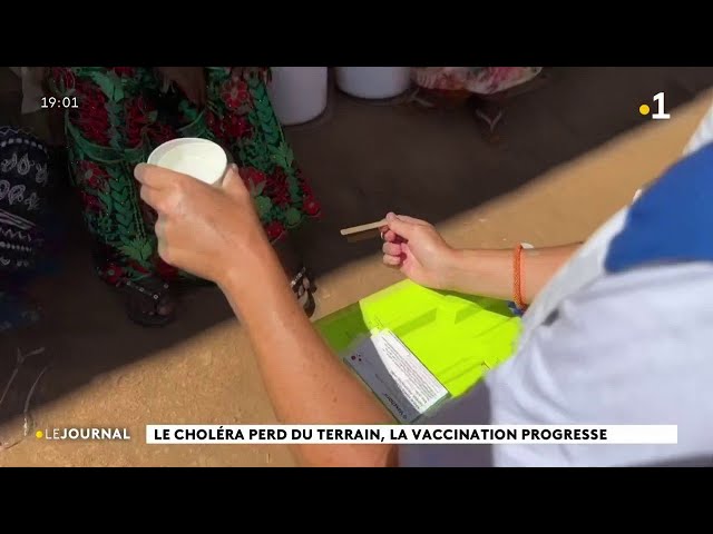 Le choléra perd du terrain, la vaccination progresse