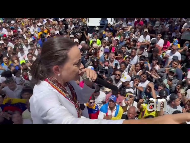 ⁣María Corina Machado: Ellos jamás contaron con nuestra organización, ¡Hicimos historia!