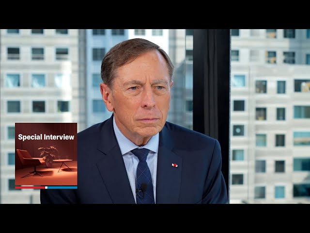 ⁣Special Interview: David Petraeus, former CIA Director and former commander of US CENTCOM