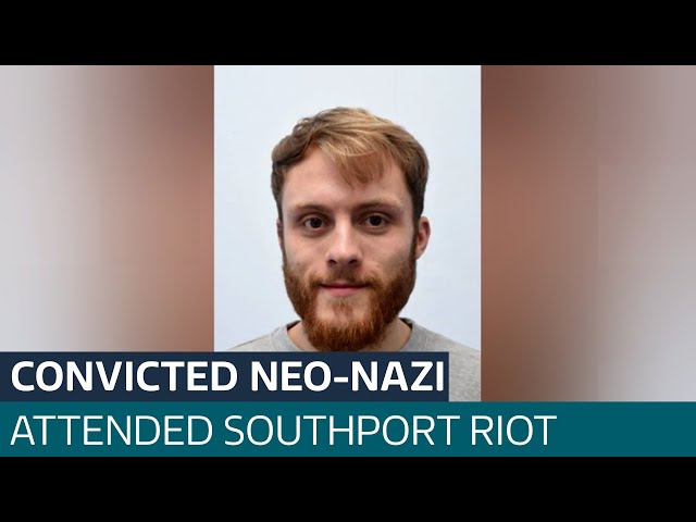 ⁣ITV News understands a convicted neo-Nazi was present at the Southport protests last week