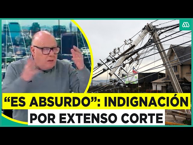 "Tenemos que aumentar las multas": 190 mil clientes siguen sin luz en la RM