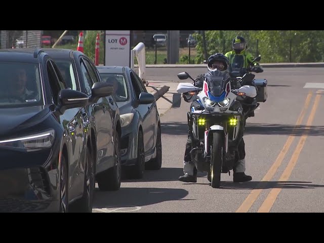 ⁣Lane filtering will be legal Wednesday for Colorado motorcyclists