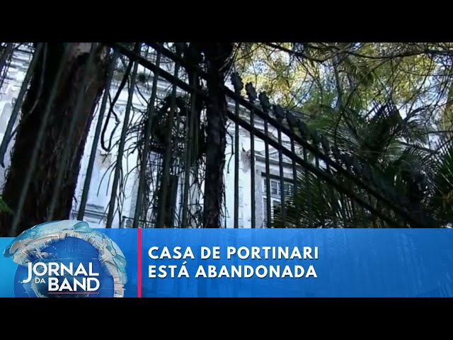 Casa de Portinari está abandonada no Centro do Rio de Janeiro | Jornal da Band