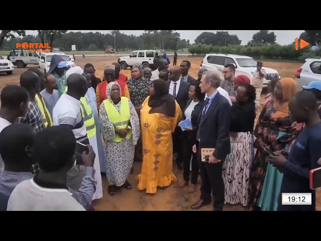 INONDATIONS - Visite des sites aménagés de Farcha Milezi