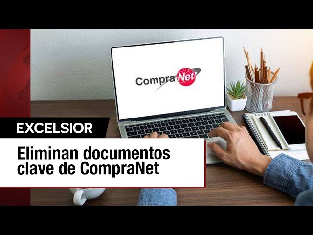 Desaparición de 2 millones de contratos públicos de CompraNet