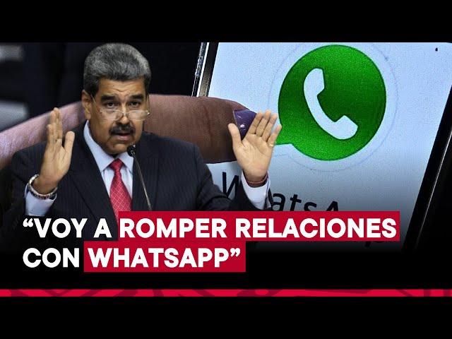 Venezuela: Nicolás Maduro señala que WhatsApp es una “amenaza”