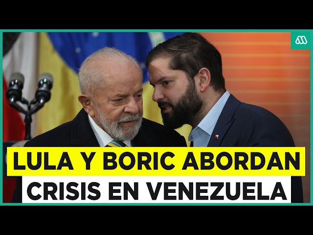 Lula da Silva y Gabriel Boric abordan la crisis en Venezuela