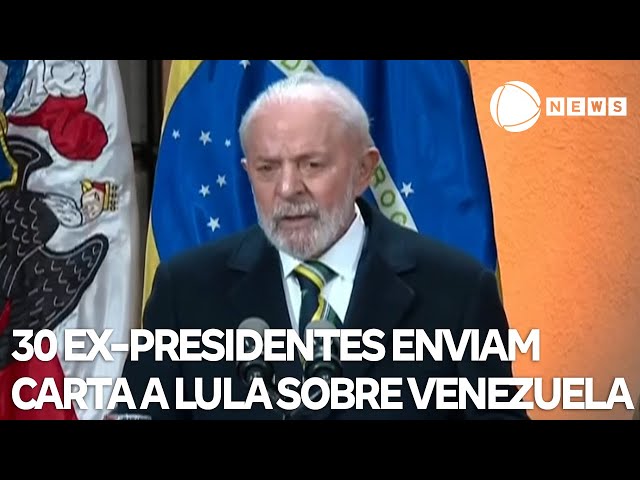 30 ex-presidentes enviam carta a Lula sobre a Venezuela