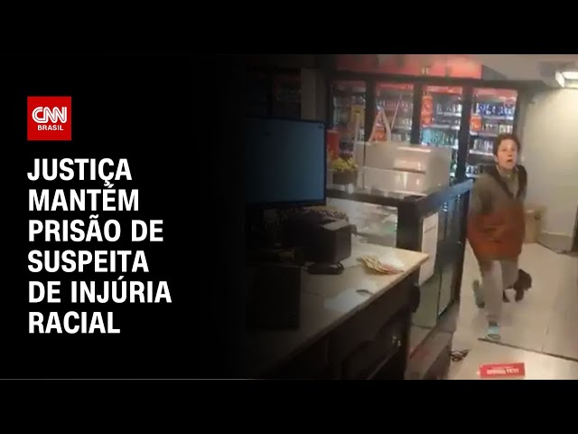 ⁣Justiça mantém prisão de suspeita de injúria racial | CNN NOVO DIA