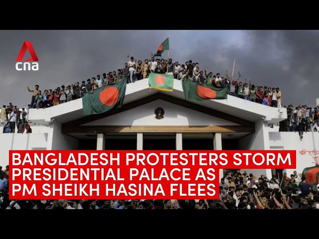 Bangladesh PM Sheikh Hasina flees country amidst protests in the country